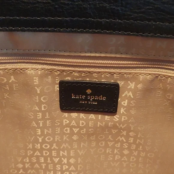 Kate Spade Black White Polka Dot Purse - Picture 8 of 10